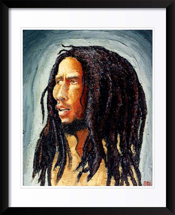 "Bob Marley" by Dan Springer, Caricature Art