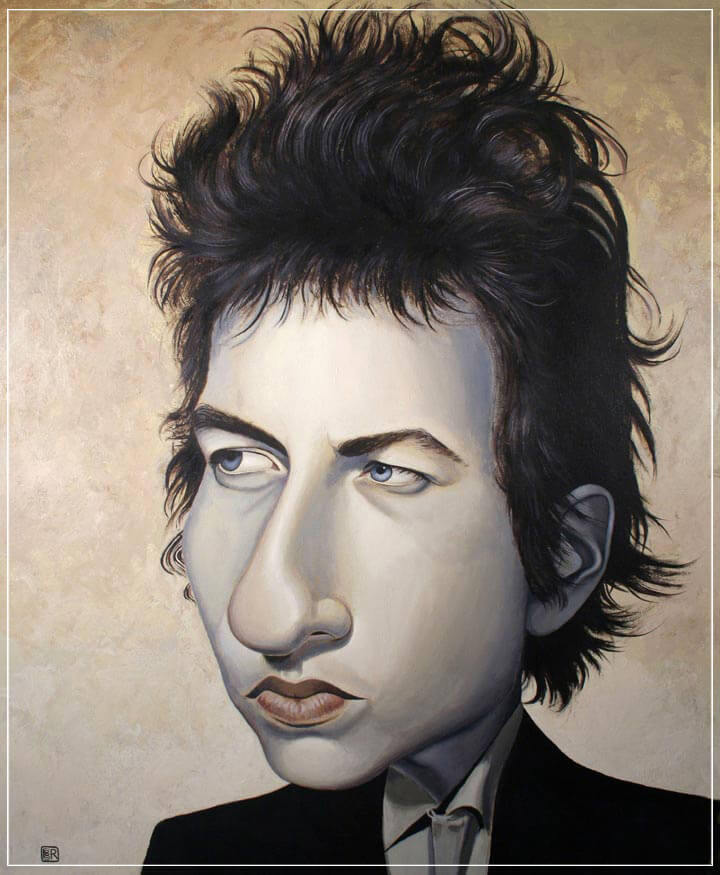 "Bob Dylan" by Dan Springer Photography-Artography Limited