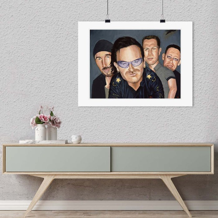 "U2 1" by Dan Springer Photography-Artography Limited