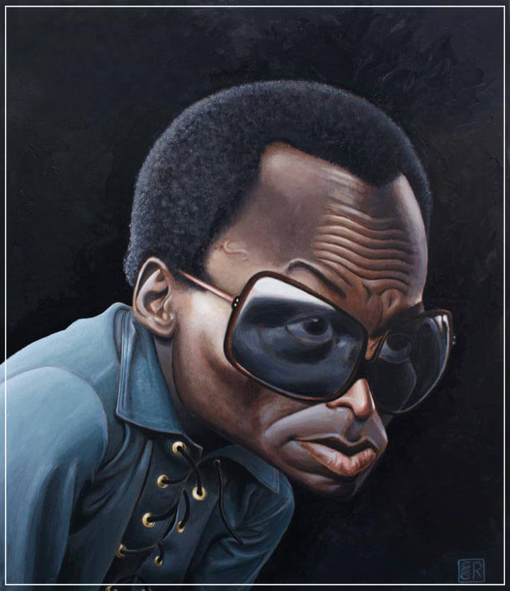 "Miles Davis" by Dan Springer Photography-Artography Limited