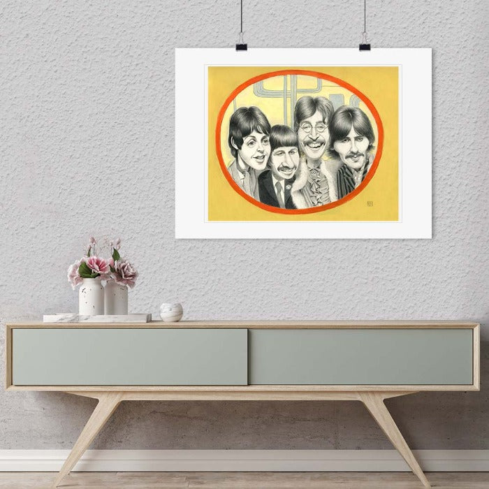 "The Beatles - 50th Anniversary Yellow Submarine" by Dan Springer Photography-Artography Limited