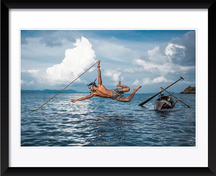 "Disappearing fishing method by Moken" by Dorte Verner Photography