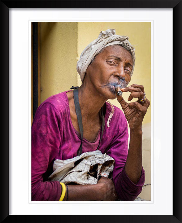 "A Smoking Woman" by Dorte Verner Photography