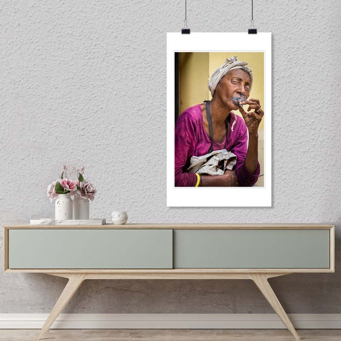 "A Smoking Woman" by Dorte Verner Photography-Artography Limited