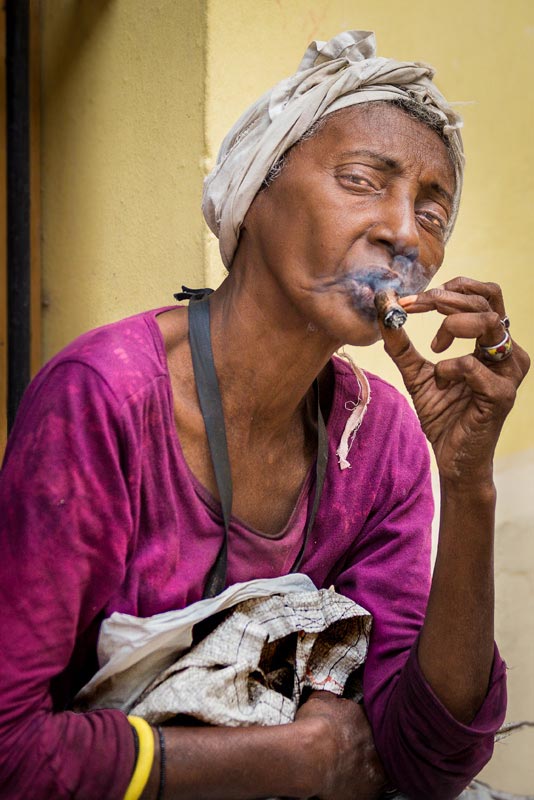 "A Smoking Woman" by Dorte Verner Photography-Artography Limited