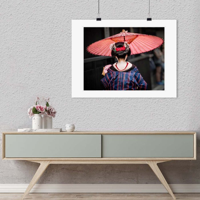 "Geisha Going to Work (A)" by Dorte Verner Photography-Artography Limited