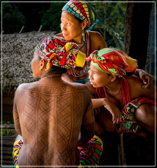 "Embera Women" by Dorte Verner Photography-Artography Limited