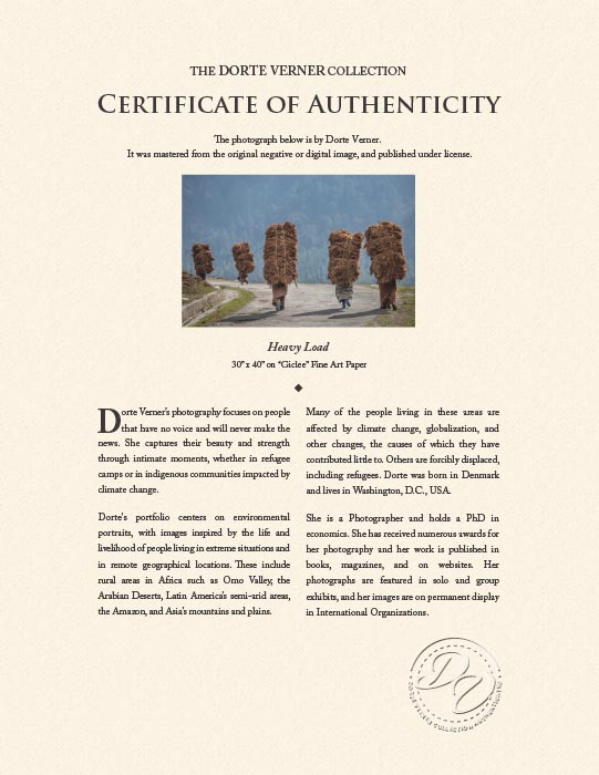 "Heavy Load" by Dorte Verner Photography-Artography Limited