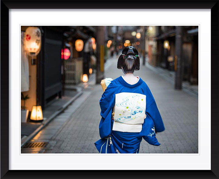 "Geisha Going to Work (B)" by Dorte Verner Photography