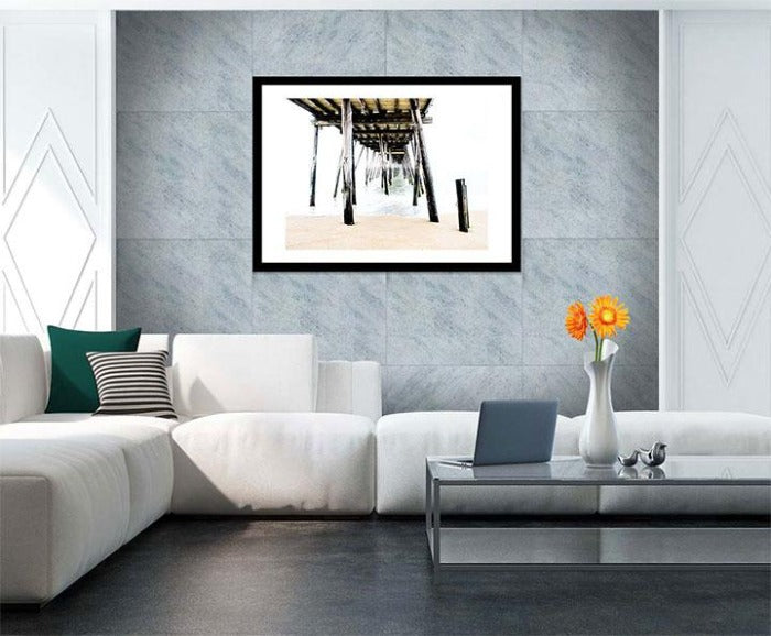 "High Key Pier" by Eve Turek Photography