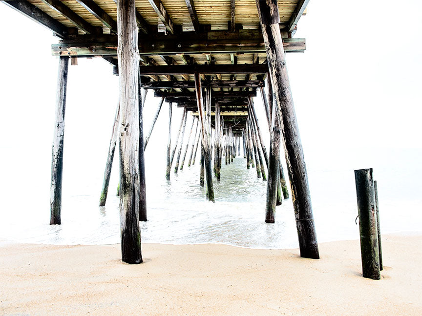 "High Key Pier" by Eve Turek Photography