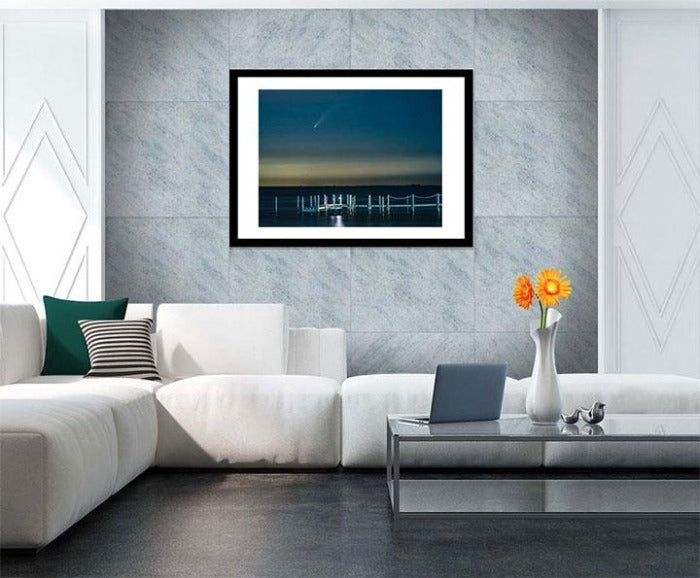 "Comet Over The Bay" by Eve Turek Photography