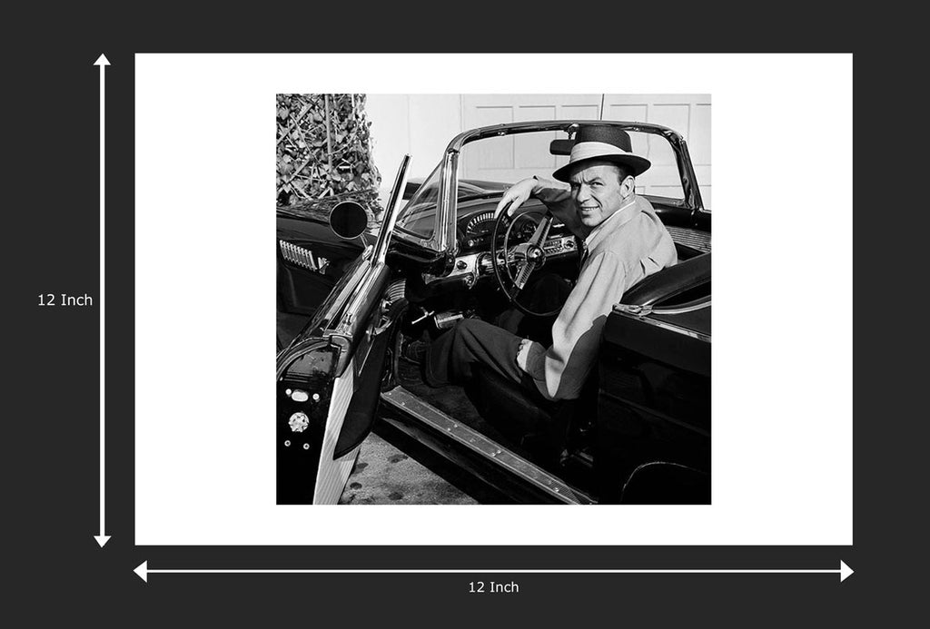 Frank Sinatra in his classic T bird by Frank Worth – Free Offer