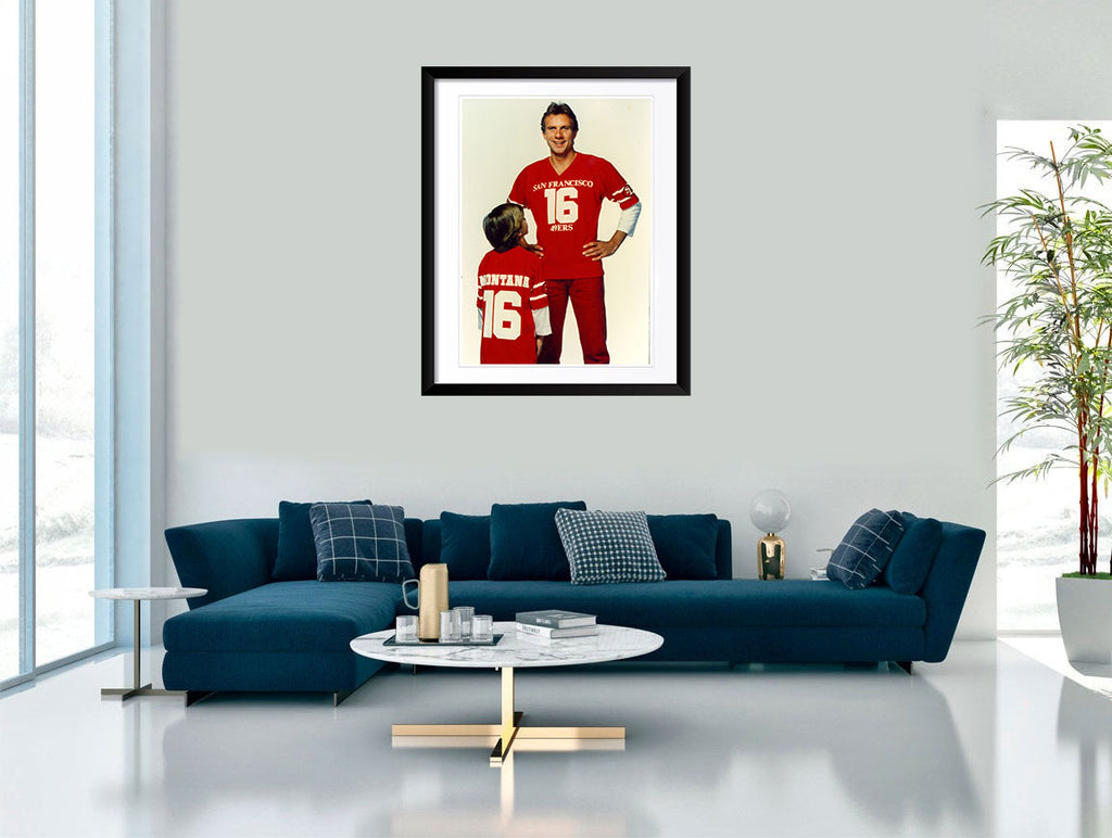 "Joe Montana with Kid" by Gary Bernstein