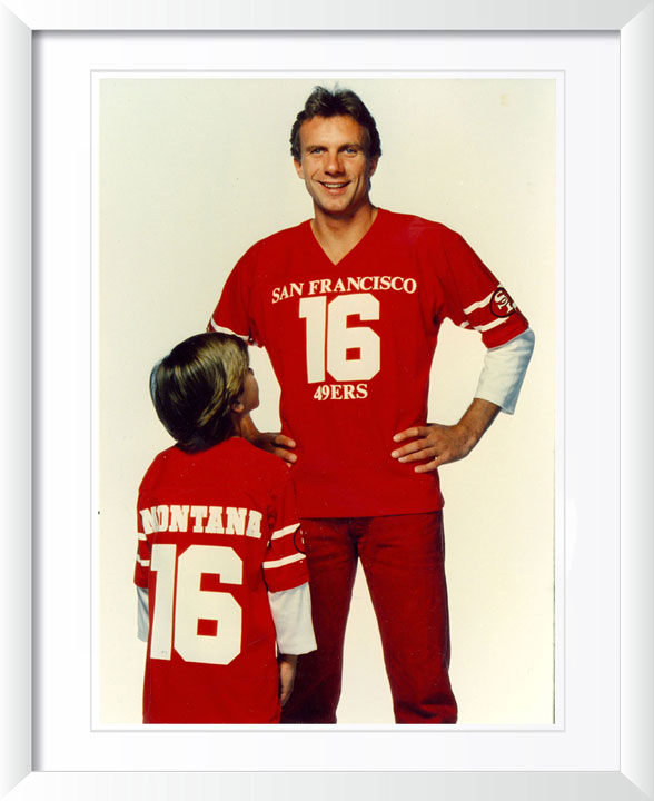 "Joe Montana with Kid" by Gary Bernstein
