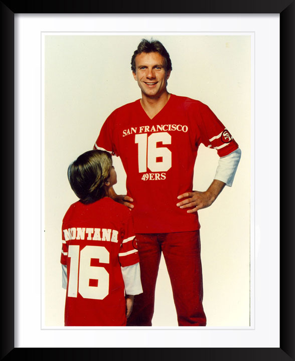 "Joe Montana with Kid" by Gary Bernstein