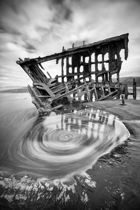 "The Vortex of Peter Iredale" by Joshua Johnston Photography