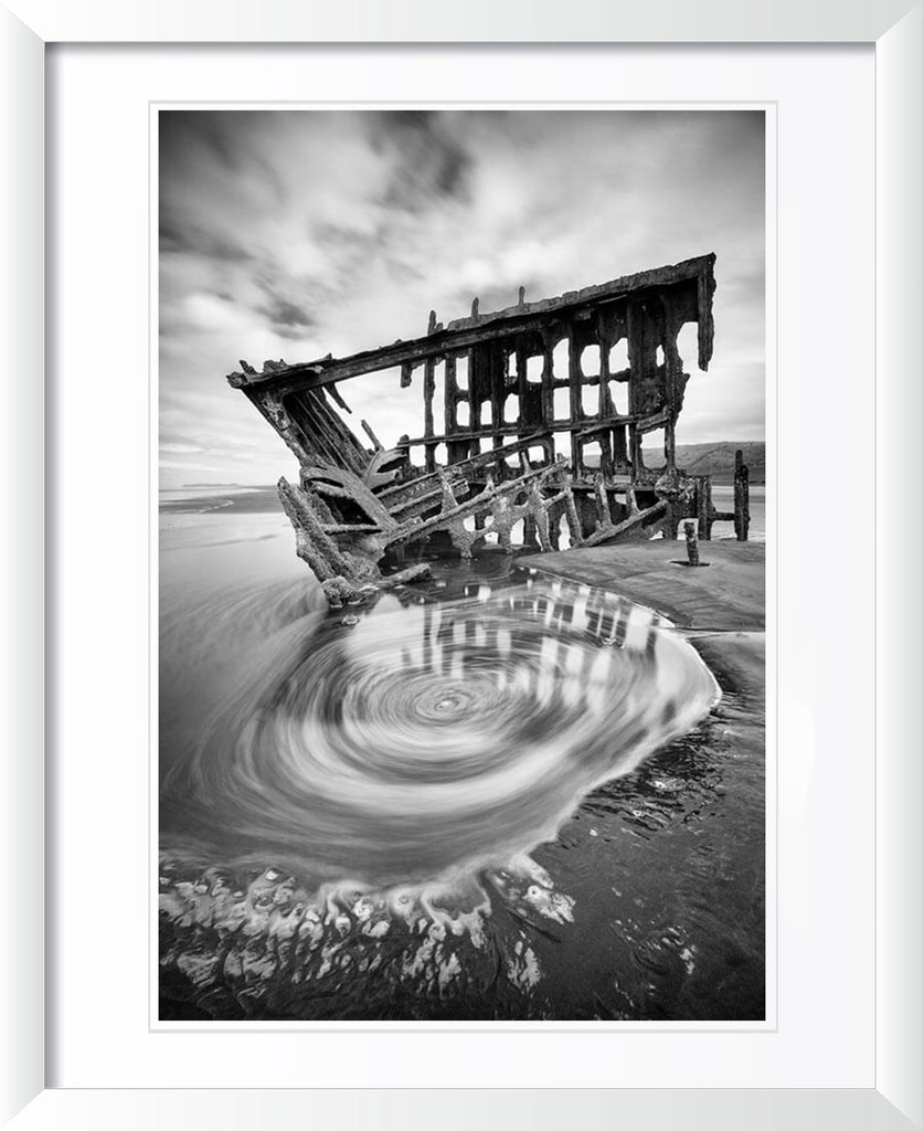 "The Vortex of Peter Iredale" by Joshua Johnston Photography