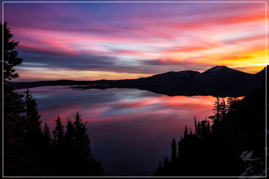 "Crater Lake Sunrise" by Joshua Johnston Photography-Artography Limited