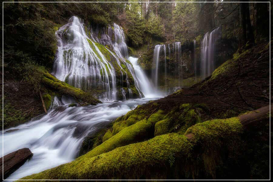 "Panther Creek Falls A" by Joshua Johnston Photography-Artography Limited