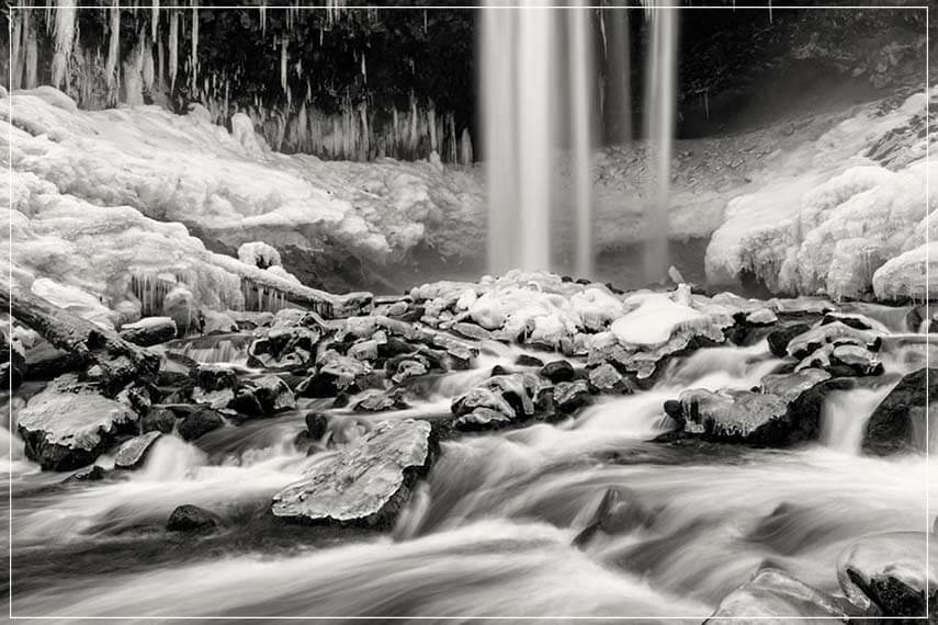 "Icy Flow" by Joshua Johnston Photography-Artography Limited