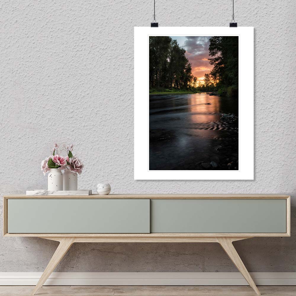 "Sunset Over the Molalla" by Joshua Johnston Photography-Artography Limited