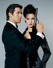 Pierce Brosnan & Famke Janssen - “Golden Eye” 1995 by John Stoddart