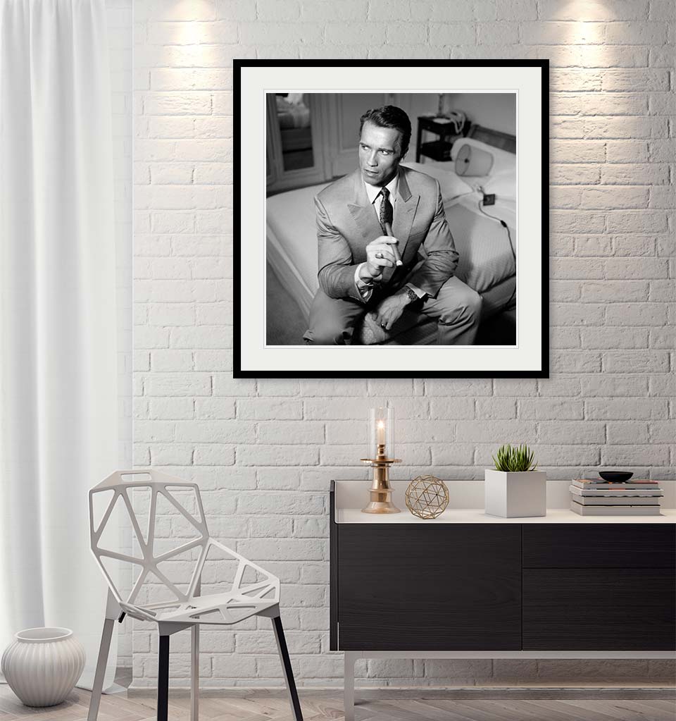 "Arnold Schwarzenegger" by John Stoddart Photography-Artography Limited