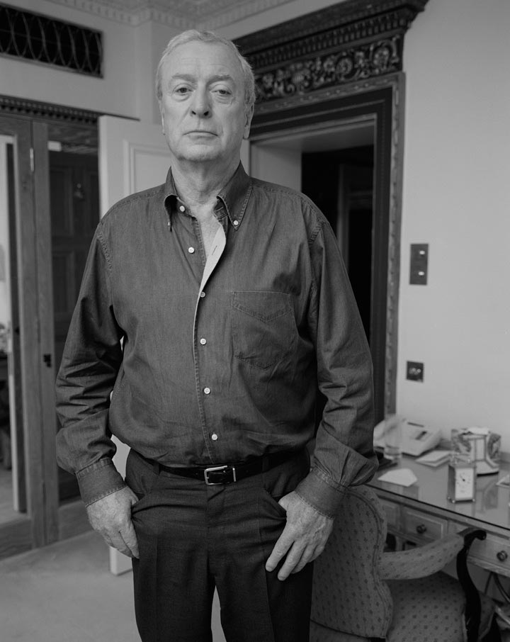 Michael Caine Portrait by John Stoddart Photography