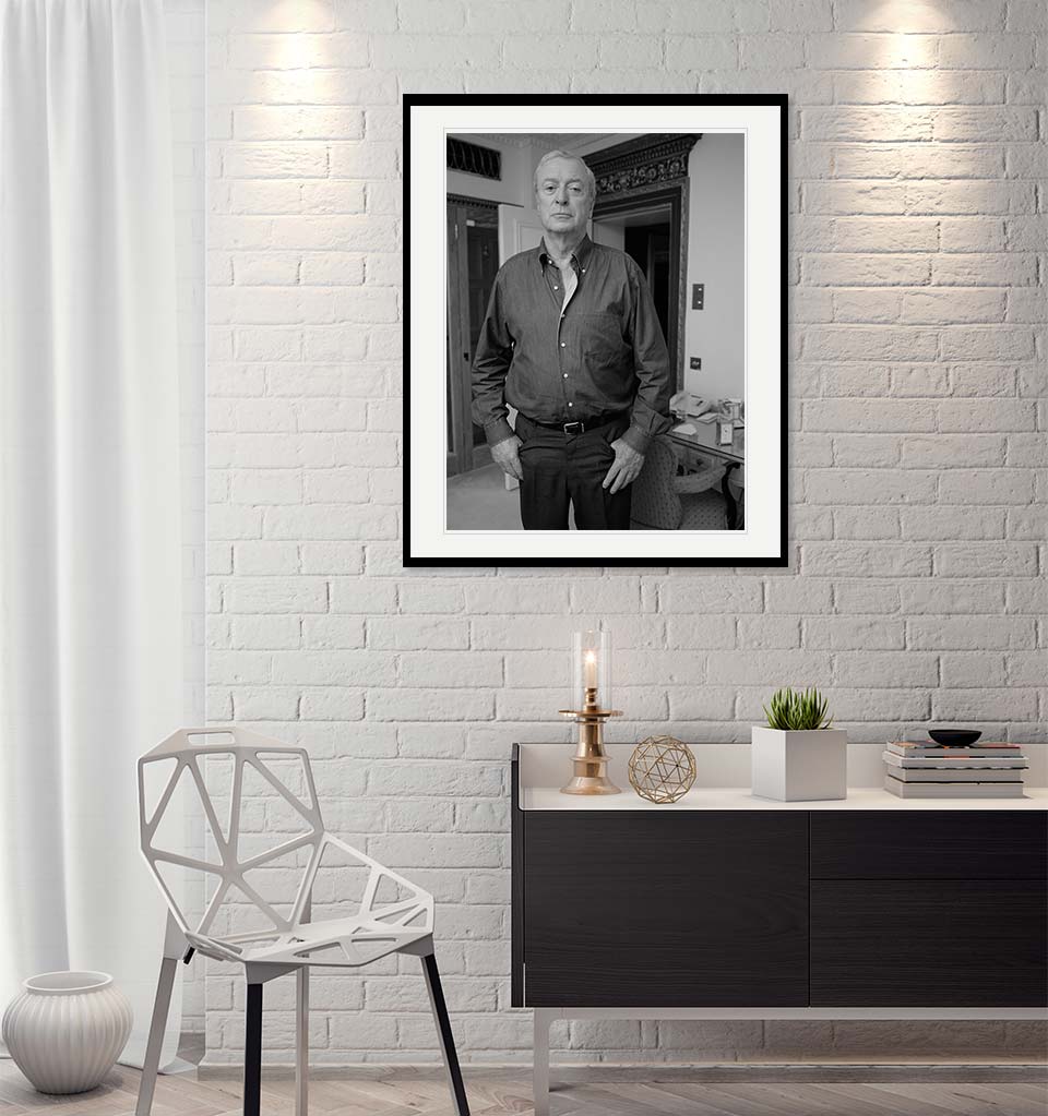 "Micheal Caine" by John Stoddart Photography-Artography Limited
