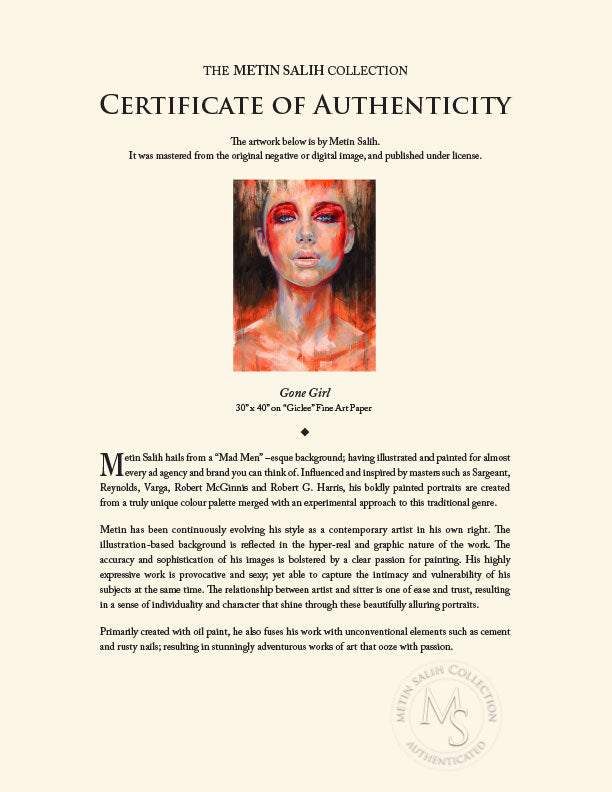 "Gone Girl" by Metin Salih