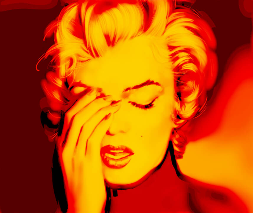 "Marilyn Monroe 4" by Metin Salih