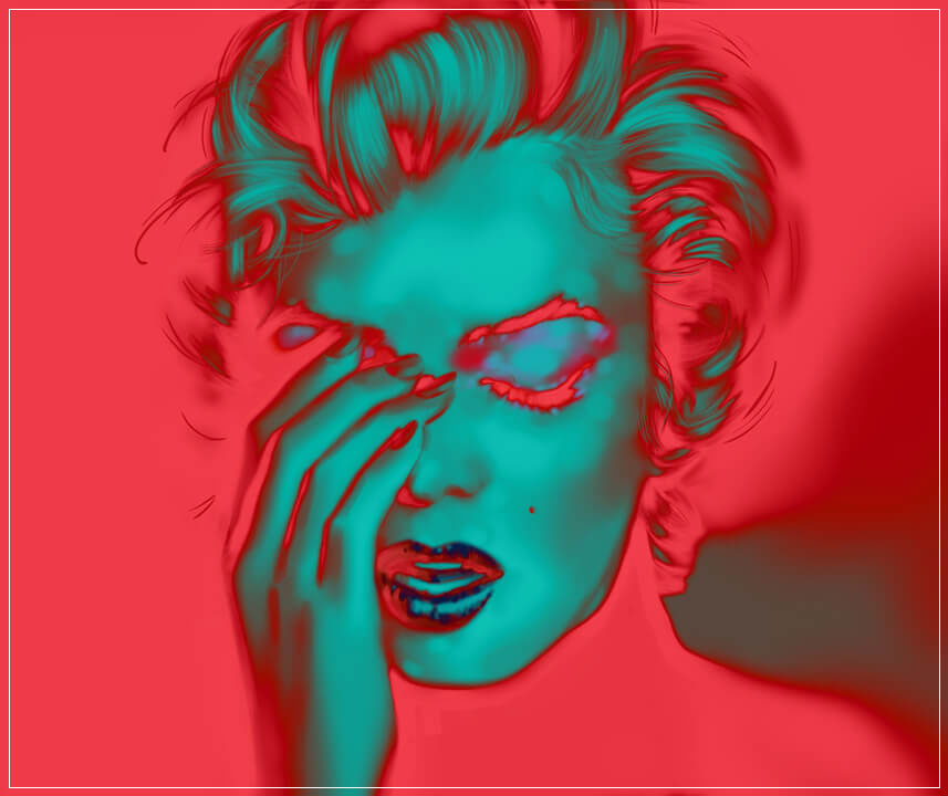"Marilyn Monroe 6" by Metin Salih
