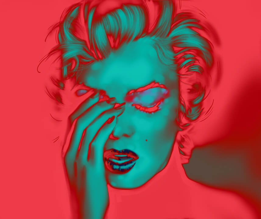 "Marilyn Monroe 6" by Metin Salih