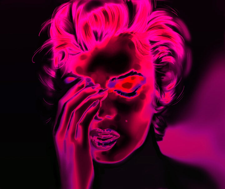 "Marilyn Monroe 8" by Metin Salih