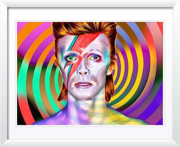 "David Bowie" by Metin Salih