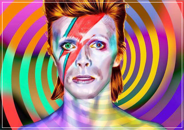 "David Bowie" by Metin Salih