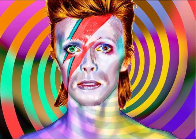 "David Bowie" by Metin Salih