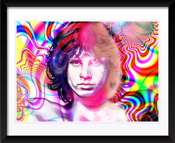 "Jim Morrison" by Metin Salih