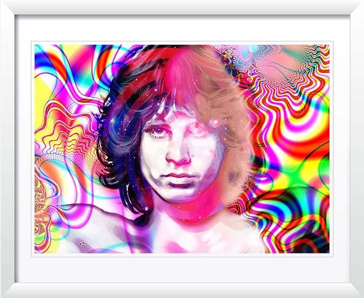 "Jim Morrison" by Metin Salih