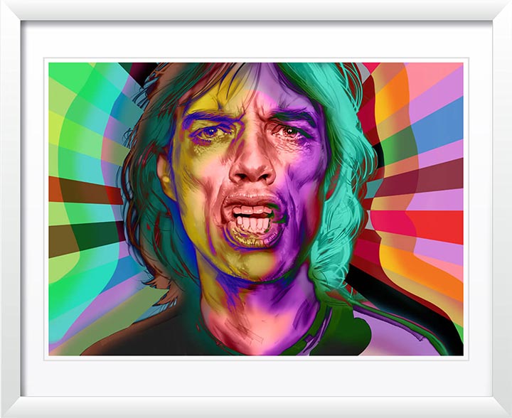 "Mick Jagger" by Metin Salih
