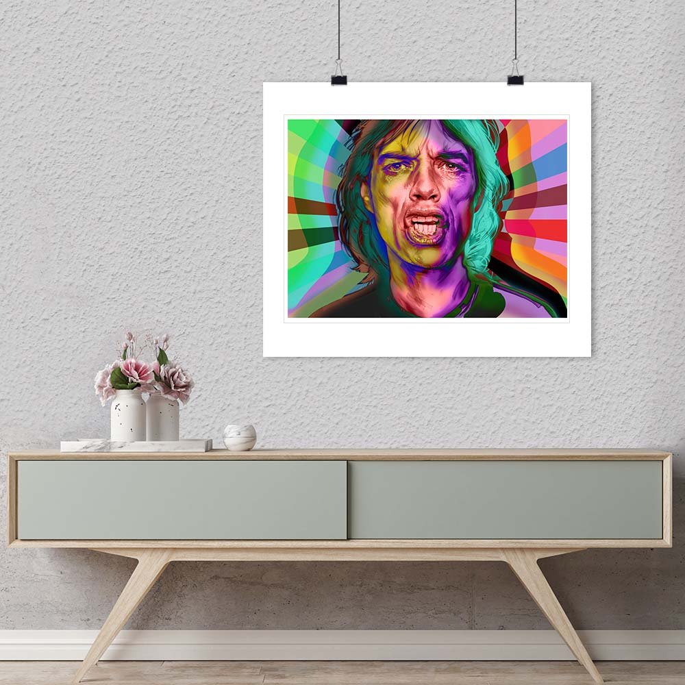 "Mick Jagger" by Metin Salih