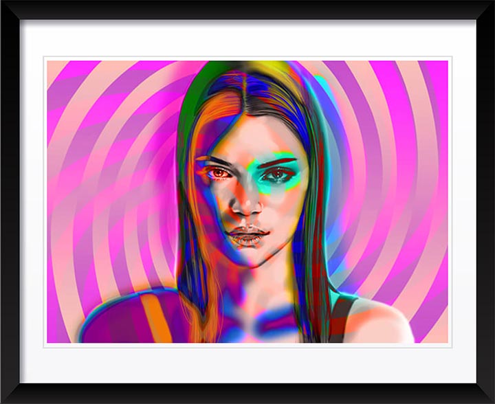 "Kendall Jenner" By Metin Salih