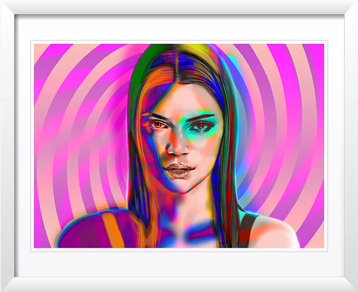 "Kendall Jenner" By Metin Salih