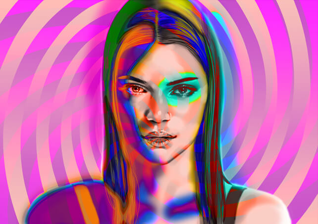 "Kendall Jenner" By Metin Salih