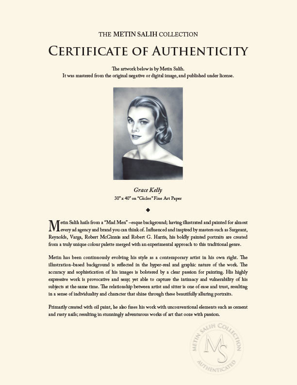 "Grace Kelly" by Metin Salih