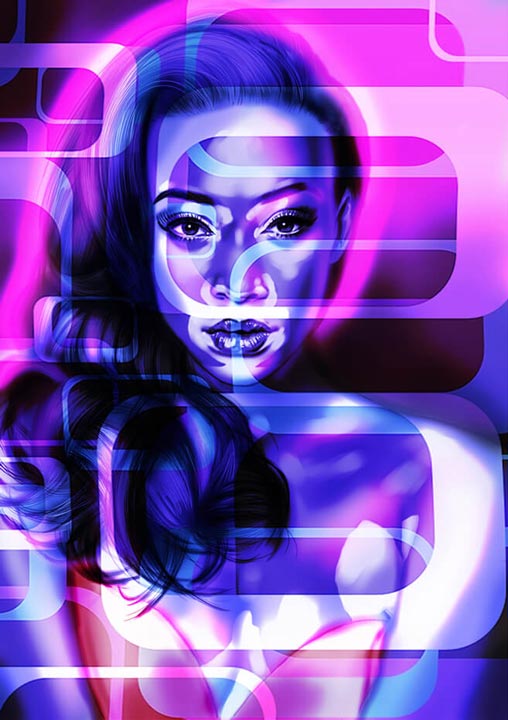 "Winnie Harlow" by Metin Salih