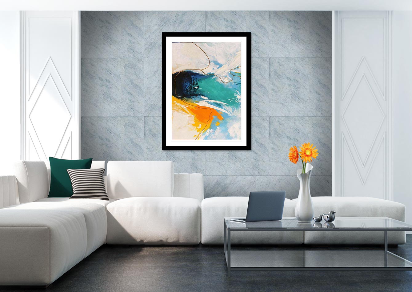 "Abstract Art 5" by Metin Salih