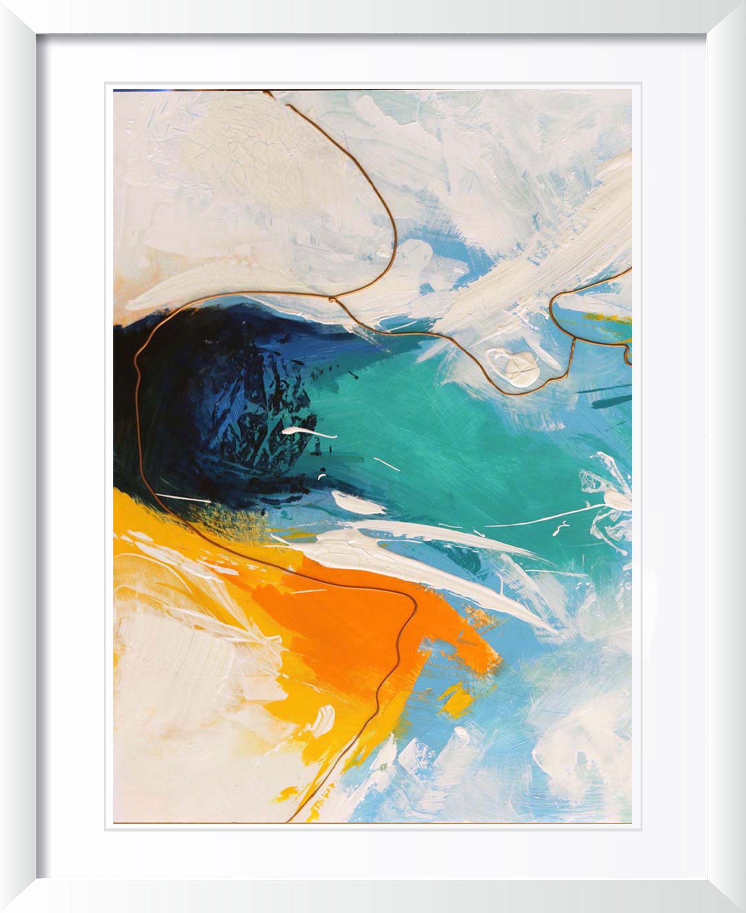 "Abstract Art 5" by Metin Salih