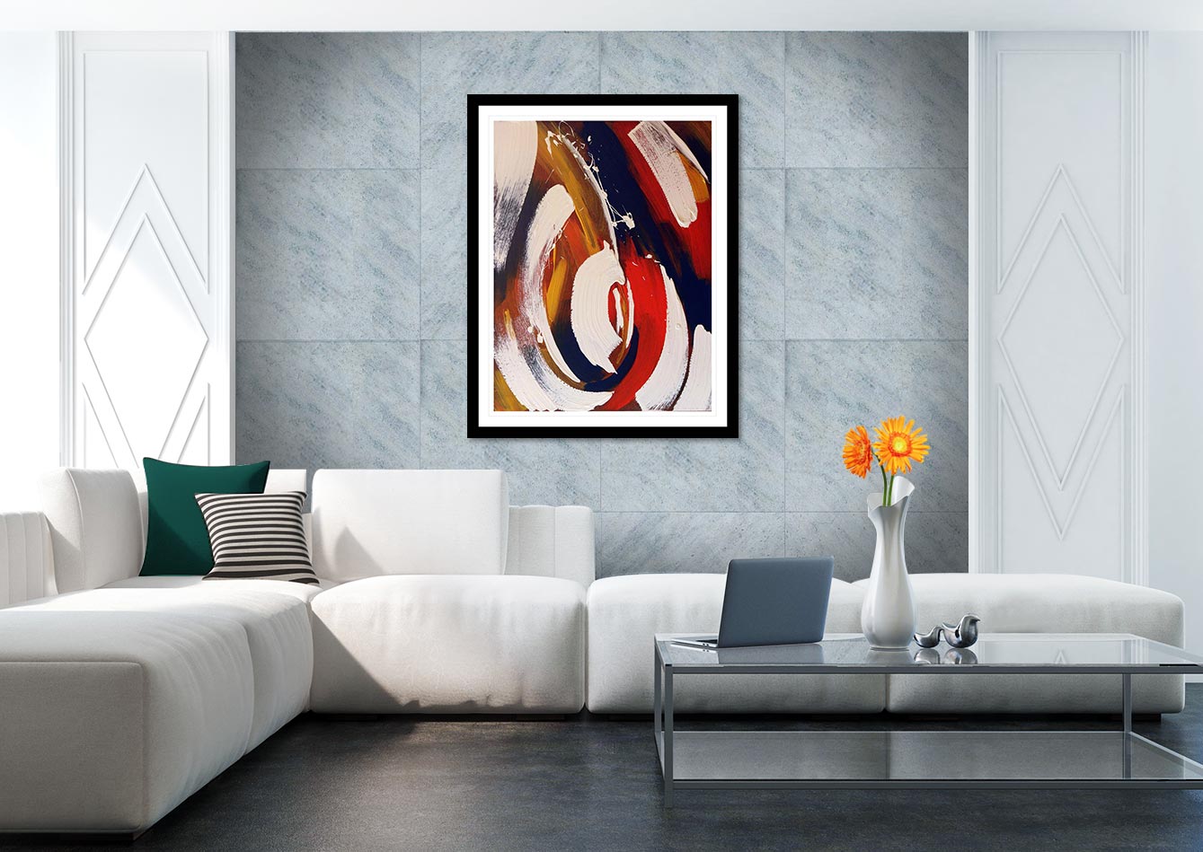 "Abstract Art 15" by Metin Salih